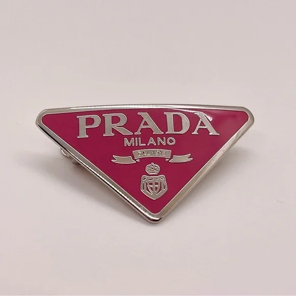 Prada | Accessories | Authentic Prada Metal Hair Clip Pink  display picture 3